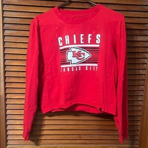 Kansas City Chiefs Red Crop Top